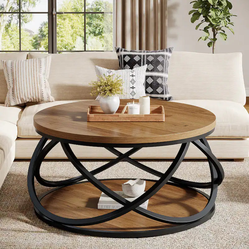 round coffee table